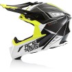 Casca motocross ACERBIS STEEL CARBON WHITE/YELLOW Casca motocross ACERBIS STEEL CARBON WHITE/YELLOW thumb