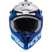 Casca motocross ACERBIS  LINEAR WHITE/BLUE thumb
