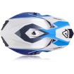 Casca motocross ACERBIS  LINEAR WHITE/BLUE thumb