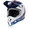 Casca motocross ACERBIS LINEAR BLUE/WHITE