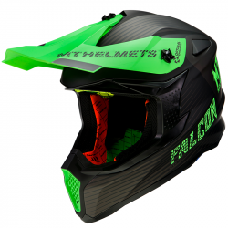 Casca motocross MT FALCON SYSTEM-FLUO GREEN Casca motocross MT FALCON SYSTEM-FLUO GREEN