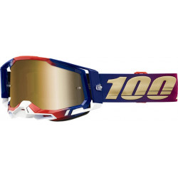 Ochelari motocross 100% RACECRAFT2 UNITED - TRUE GOLD