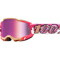 Ochelari motocross 100% ACCURI2 DONUT - MIRROR PINK Ochelari motocross 100% ACCURI2 DONUT - MIRROR PINK