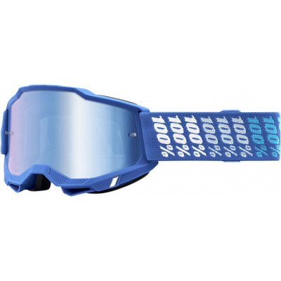 Ochelari motocross 100% ACCURI2 YARGER - MIRROR BLUE