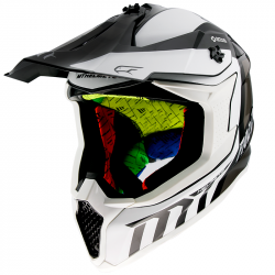 Casca motocross MT FALCON WARRIOR-WHITE Casca motocross MT FALCON WARRIOR-WHITE