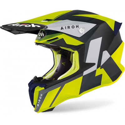 Casca motocross AIROH TWIST 2.0 LIFT YELLOW MATT