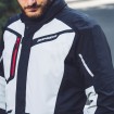 Geaca moto din textil SPIDI Mission-T H2Out Black/Ice thumb