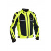 Geaca moto din textil Richa airstorm wp fluo, Negru/Galben