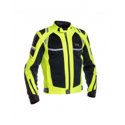 Geaca moto din textil Richa airstorm wp fluo, Negru/Galben Geaca moto din textil Richa airstorm wp fluo, Negru/Galben