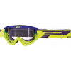 Ochelari motocross Progrip 3450FL Riot, Galben/Albastru