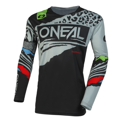 Bluza motocross pentru copii O'neal mayhem wild v.23, Negru/Gri