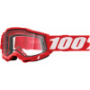 Ochelari motocross 100% accuri 2 enduro, Rosu