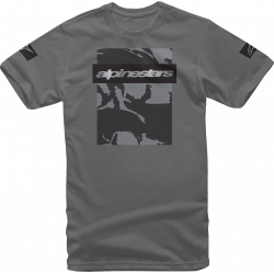Tricou moto Alpinestars Tactical, Gri inchis