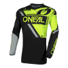 Bluza motocross O'neal element shocker V.23, Negru/Galben