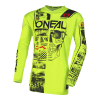 Bluza motocross pentru copii O'neal element attack V.23, Galben/Negru