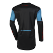 Bluza motocross O'neal element brand v.23, Negru/Albastru thumb