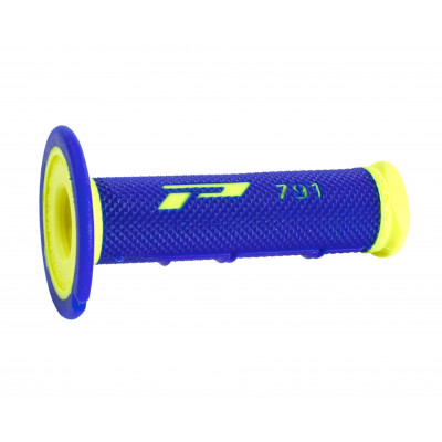 Mansoane motocross Progrip Double Density 791, Albastru/Galben