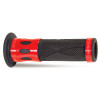 Mansoane motocross Progrip Double Density 728, Negru/Rosu
