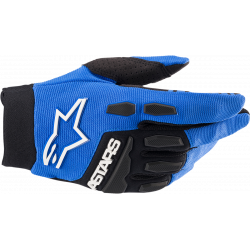 Manusi motocross Alpinestars full bore, Albastru/Negru Manusi motocross Alpinestars full bore, Albastru/Negru