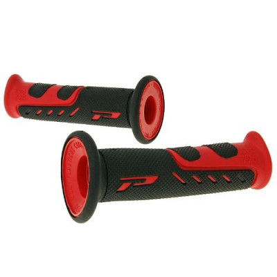 Mansoane motocross Progrip 725 Road, Negru/Rosu