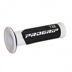Mansoane motocross Progrip 732 dual vesp, Negru/Alb