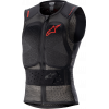 Vesta de protectie Alpinestars nucleon flex pro protection, Negru/Rosu