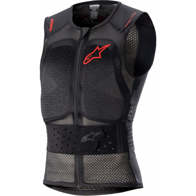 Vesta de protectie Alpinestars nucleon flex pro protection, Negru/Rosu