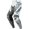 Pantaloni motocross O'neal mayhem covert V.23, Alb/Gri