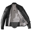 Geaca moto de piele Spidi clubber Extreme, Negru thumb