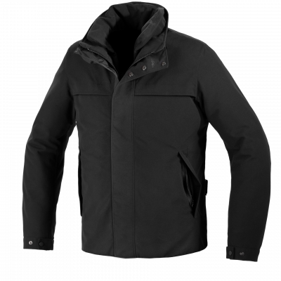 Geaca moto din textil Spidi gamma h2out, Negru