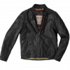 Geaca moto de piele Spidi vintage, Negru