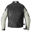 Geaca moto de piele Spidi vintage, Negru/Alb thumb