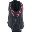 Pantofi Alpinestars Sektor Waterproof, Negru/Rosu thumb