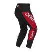 Pantaloni motocross O'neal element shocker V.23, Negru/Rosu thumb