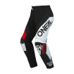 Pantaloni motocross O'neal element shocker V.23, Negru/Rosu thumb