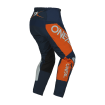 Pantaloni motocross O'neal element shocker V.23, Albastru/Portocaliu thumb