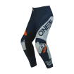Pantaloni motocross O'neal element shocker V.23, Albastru/Portocaliu thumb