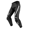 Pantaloni moto de piele Spidi rr pro 2 wind, Negru/Alb