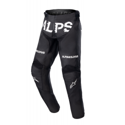 Pantaloni motocross pentru copii Alpinetars racer found, Negru/Alb Pantaloni motocross pentru copii Alpinetars racer found, Negru/Alb
