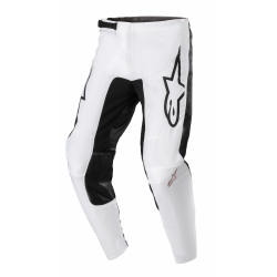 Pantaloni moto Alpinestars Fluid Lurv, Negru/Alb