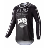 Bluza motocross Alpinestars racer found, Negru/Alb
