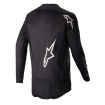 Bluza motocross Alpinestars fluid lurv, Negru/Alb thumb