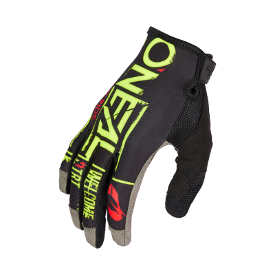Manusi motocross O'neal mayhem attack V.23, Negru/Galben fluo