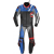 Combinezon moto de piele Spidi dp-progressive tour, Negru/Albastru/Rosu thumb