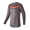 Bluza motocross Alpinestars fluid lurv, Gri/Portocaliu Bluza motocross Alpinestars fluid lurv, Gri/Portocaliu thumb