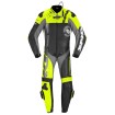 Combinezon moto de piele Spidi dp-progressive pro, Negru/Galben fluo thumb
