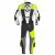 Combinezon moto de piele Spidi dp-progressive pro, Negru/Galben fluo thumb