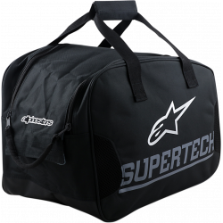 Geanta pentru casca Alpinestars SM8-SM10, Negru/Alb Geanta pentru casca Alpinestars SM8-SM10, Negru/Alb
