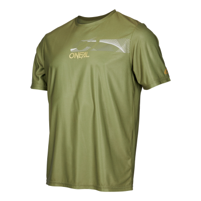 Tricou ciclism O'neal slickrock V.23, Verde/Negru