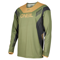 Bluza ciclism O'neal element fr hybrid V.23, Verde/Negru